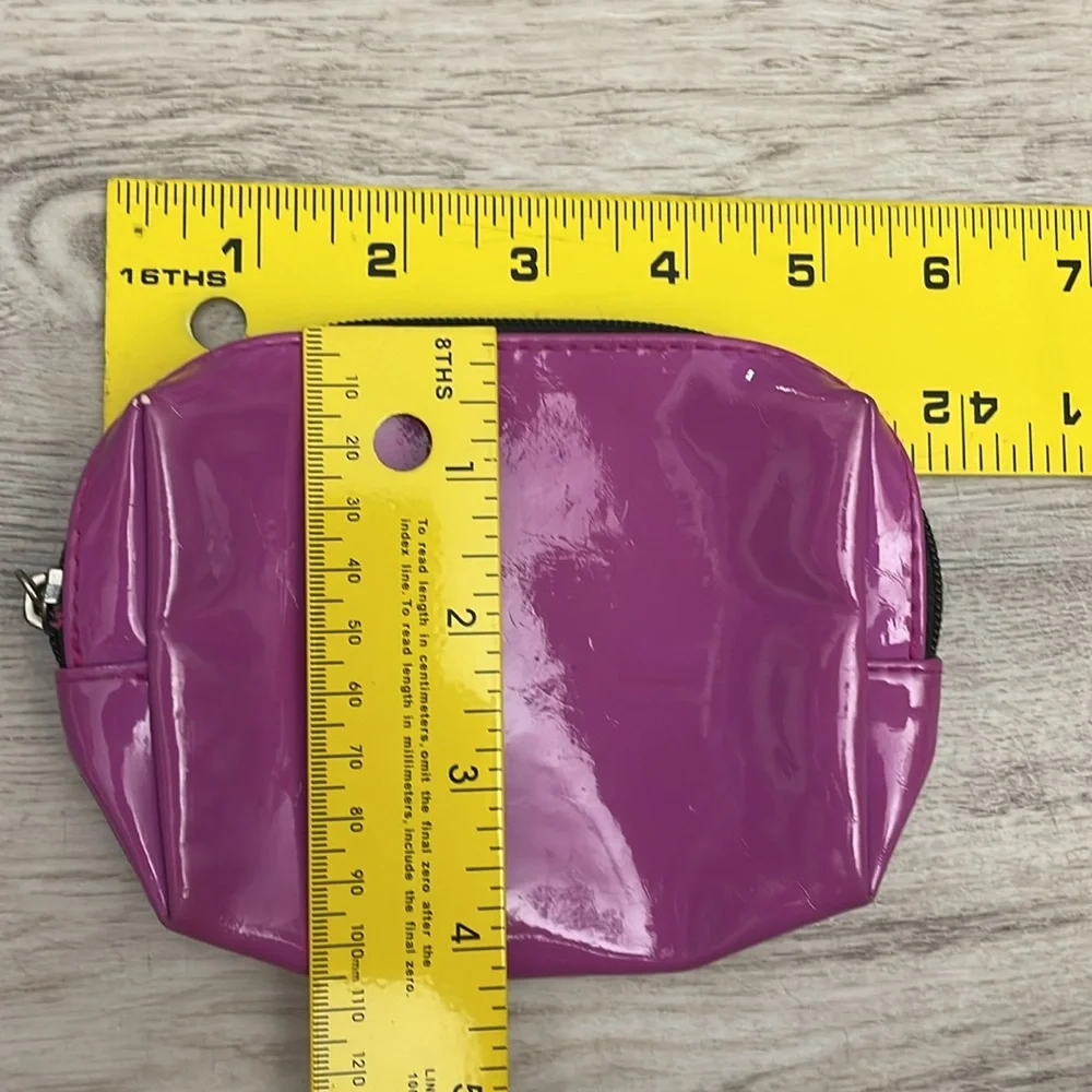 **Free Upon Request with Any Purchase** Lancome Purple Zip Top Makeup Bag